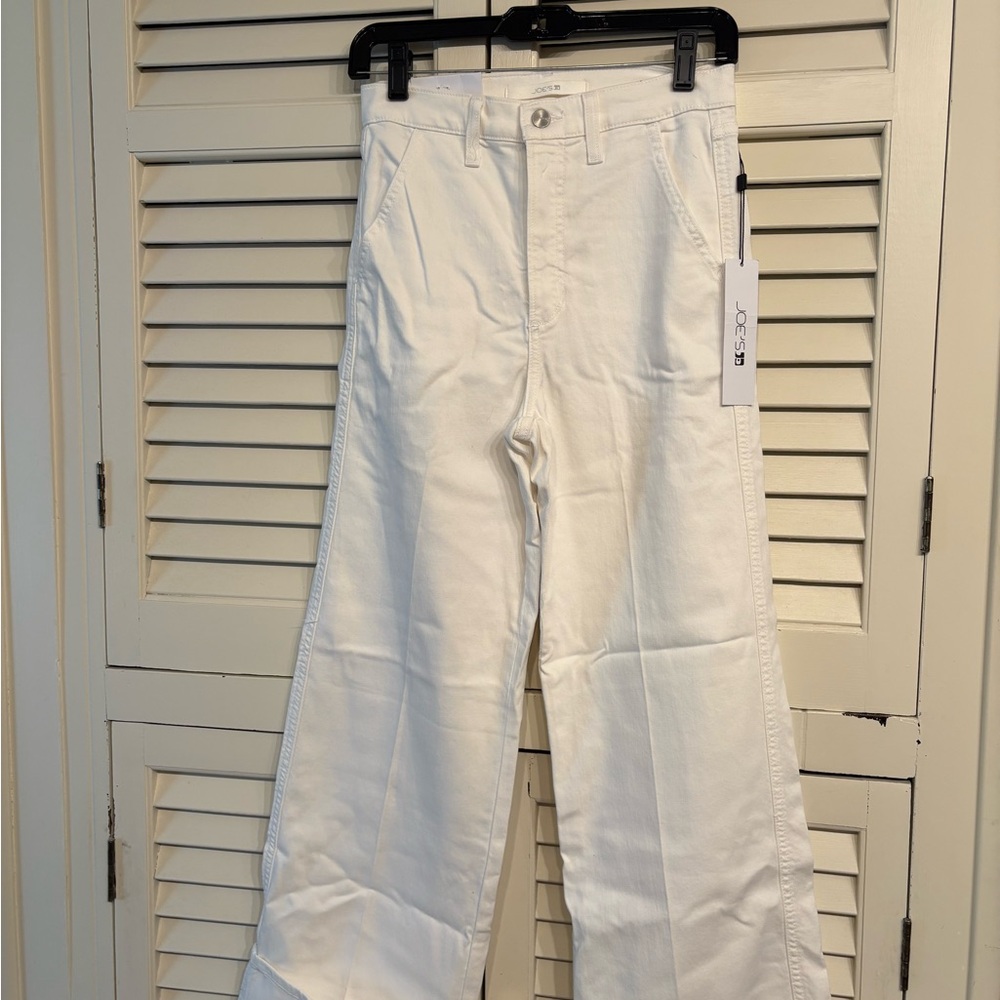 Joe's Jeans White Flare & Wide Leg Jeans